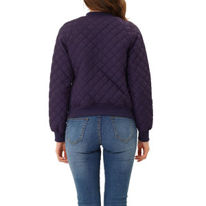 Chaquetas de bombardero hechas con material de relleno de algodón de alta calidad con forro de nailon cómodo y transpirable para damas - Product Image 2