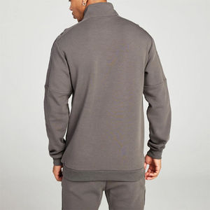 Survêtement décontracté d'hiver personnalisé 2025, 100% polyester, poids lourd, coupe régulière, jogging, survêtement en molleton, logo personnalisé, unisexe - Product Image 5