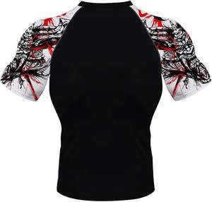 เสื้อรัดรูปแขนสั้นสำหรับเล่นเซิร์ฟผ้าสแปนเด็กซ์ออกแบบได้ตามต้องการ - Product Image 6