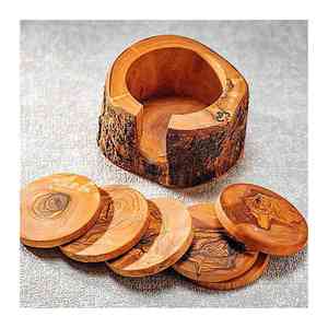 Venta caliente Artesanías Posavasos de barra personalizados Nogal Sheeshm Madera Diseño personalizado Hecho a medida con la mejor calidad - Product Image 4