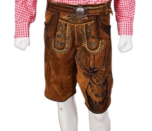 HERREN KNIEBUND LEDERHOSEN-venta al por mayor barato OKTOBERFEST bávaro LEDERHOSEN - Product Image 3