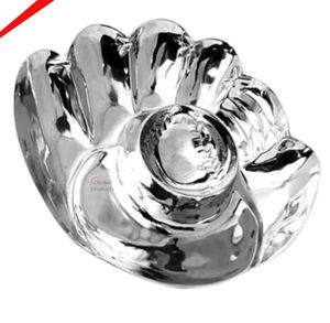 Bol de service et trempette en acier inoxydable en métal fini argenté à haute vente pour hôtel, restaurant et bar - Product Image 3