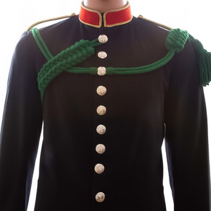 Cordón de Aiguillette trenzado de hombro personalizado de tacto suave para desfile de uniformes de banda escolar y opciones especiales de decoración de vestidos - Product Image 5