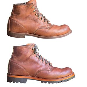 This is a pair of Red Wing 3343 Blacksmith <b>boots</b> in Copper Rough & Tough leather - Product Image 1