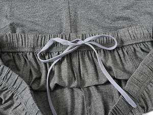 ชุดลำลองผู้ชายแฟชั่นฤดูร้อน 2025 เสื้อแขนสั้นลายวาฟเฟิล + กางเกงขายาวผ้าระบายอากาศ ใส่สบาย ชุด 2 ชิ้น - Product Image 6