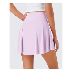 Jupe de sport de tennis athlétique pour femmes en cours d'exécution mini jupes produit de haute qualité sport d'entrée - Product Image 6
