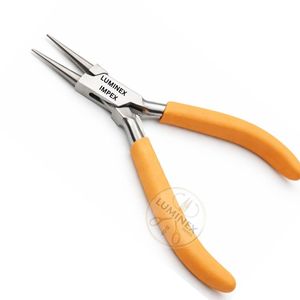 Round Nose Jewelry Pliers 5″ Stainless Steel <b>Wire</b> Forming Tool Pink Grip Precision <b>Craft</b> Tool CE OEM - Product Image 5