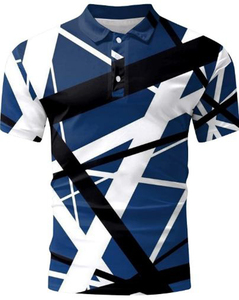 เสื้อยืดโปโลผู้ชายสวยสำหรับฤดูร้อนแห้งเร็วและระบายอากาศได้ดีปรับแต่งได้ด้วยการพิมพ์โลโก้ของคุณเอง - Product Image 5