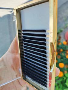 ผ้าไหมเกาหลีขนมิงค์ระดับพรีเมี่ยมสีดำหรูหราแบรนด์ของตัวเองขยายได้ง่าย30มม. แบบมืออาชีพขายส่ง - Product Image 3