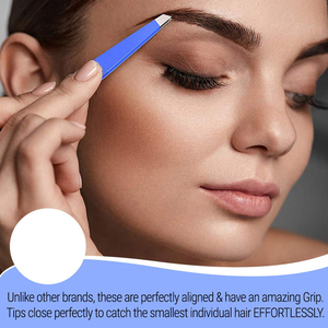 แหนบต่อขนตาปลอมสำหรับต่อขนตาขนาด45 60 75 90องศา - Product Image 4