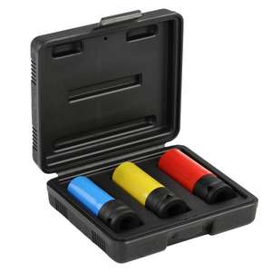 Gedore 1/2'' <b>Impact</b> <b>Socket</b> Set 3-Piece Tool Kit - Product Image 2