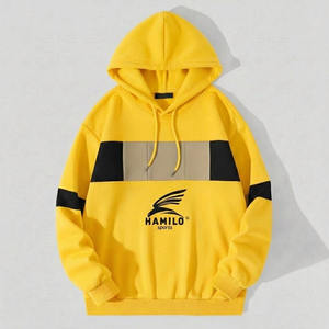 Sweat à capuche zippé intégral en tricot thermique pour homme, de haute qualité, personnalisé, 100% coton, épais, imitation coton mélangé - Product Image 5