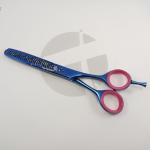 Tijeras de corte de pelo de peluquero profesional Uso en el hogar Kit de tijeras de salón de corte de pelo Tijeras de pelo simples de peluquero de acero inoxidable - Product Image 1