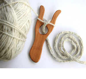 Tenedor de tejer Lucet moderno, venta al por mayor, Lucets de madera hechos a medida ecológicos para costura - Product Image 5