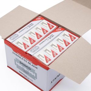 Dorco ST301 Platinum Extra Double Edge <b>Razor</b> Blades 1000 Count, <b>Razors</b> for <b>Men</b>, Super Sharp for Smooth, Precise Shave - Product Image 1