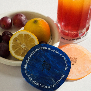 Personalized Pearl Acrylic <b>Coaster</b> Custom Logo Elegant Decorative Plastic Drink <b>Coaster</b> Wholesale - Product Image 1