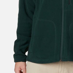 Sweat-shirt pour homme en matière douce avec fermeture éclair, prix d'usine pour les acheteurs en gros, service OEM, vêtements décontractés / logo personnalisé, prix avantageux - Product Image 3