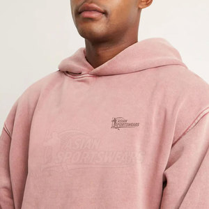 Nueva Llegada, Venta Especial, Sudaderas con Efecto Ácido para Hombre, Sudaderas con Efecto Ácido de Diseño Personalizado al por Mayor para Hombre - Product Image 5