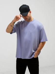 Camiseta de cuello redondo de buena calidad de último diseño para hombre, ropa deportiva de manga corta, ropa de gimnasio, camiseta de gran tamaño para hombre, camiseta lisa - Product Image 2