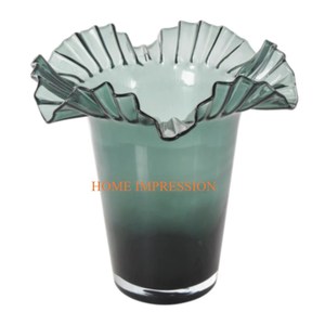 Vases à fleurs en verre transparent de grande taille Design vintage New Look Vases et pots à fleurs pour cadeaux de mariage au prix le plus bas - Product Image 5