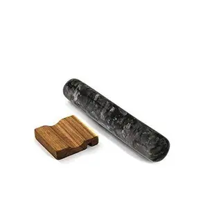 Classic Marble rolling pin pastry board black rolling pin &marble board for pizza and pie and handmade use for low price