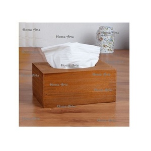 Caja de Servilletas de Madera de Calidad Superior, Diseño Moderno, Forma Rectangular, Caja de Papel Tisú para Proveedor Mayorista - Product Image 1