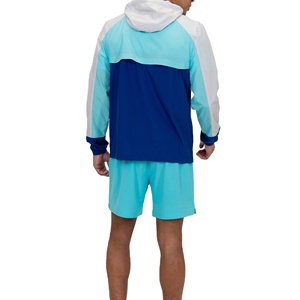 Vente en gros Veste coupe-vent et short unis de haute qualité pour hommes Ensemble de survêtement personnalisé pour shorts pour hommes avec design personnalisé 2026 - Product Image 3