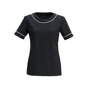 เสื้อคัตแอนด์ซอว์สีดำ รุ่น E-3121 (LL) สำหรับกางเกงขาสั้นและกางเกงรัดรูป - Product Image 1