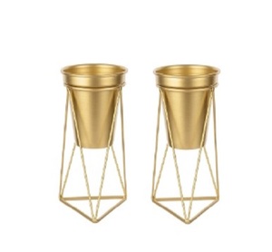 Lujoso jarrón hecho a mano en cobre o plata Diseño redondo martillado de acero inoxidable de lujo para sala de estar y oficina - Product Image 2