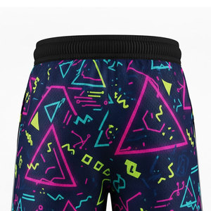 Men's Custom Satin <b>Basketball</b> Shorts Sublimated Team Identity Performance Bottoms High Waist Drawstring Closure for <b>Indoor</b> - Product Image 6