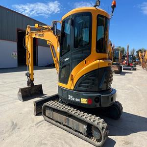 Miniexcavadora a granel 800kg 1 Ton 1,5 Ton 2ton Pequeña excavadora Maquinaria de movimiento de tierras CE/EPA/EURO 5 en stock Mejor precio - Product Image 2