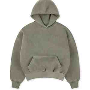 hoodies Oversized Drop Shoulder Crop Boxy 400 GSM Pullover Oversized Men <b>Hoodie</b> Customized Unisex Hoodies for Man 100% Cotton - Product Image 6