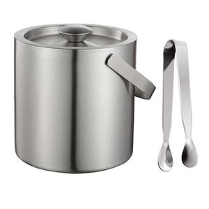 <b>Heavy</b>-<b>duty</b> Stainless Steel Ice <b>Bucket</b> Designed for Catering Events & Perfect for Keeping Large Amounts of Ice Accessible - Product Image 3