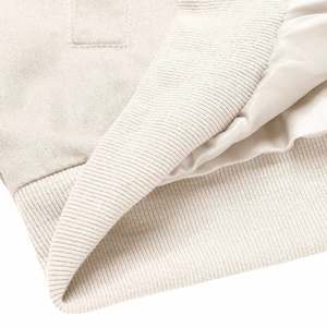 Blousons universitaires d'hiver pour hommes grande taille, coupe-vent, col montant, personnalisables avec logo et nom, qualité supérieure, vente en gros - Product Image 2