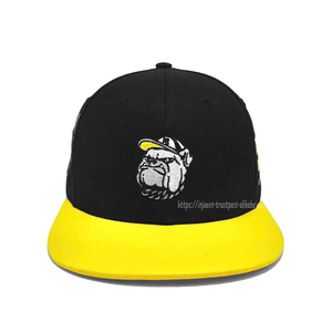 หมวกสแนปแบ็กทรงแบนสำหรับทุกเพศ6แผงปักโลโก้ตามสั่งวัสดุผ้าใบสไตล์ฮิปฮอปผลิตจากเวียดนามสำหรับกลางแจ้ง - Product Image 2