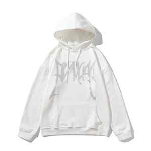 Sudadera gruesa de algodón con capucha para hombre, sudadera de diseño personalizado de fábrica, ajuste cómodo, ropa de gimnasio, forro polar cálido para los días de invierno - Product Image 3