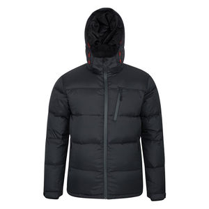 Chaqueta de Plumón para Hombre, al por Mayor, OEM, de Alta Calidad, Impermeable, de Invierno, Tejida, con Diseño Personalizado, Transpirable, Talla Grande - Product Image 3