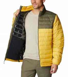 Veste d'hiver à capuche légère et respirante avec logo personnalisé pour hommes, avec poches sécurisées - Product Image 1