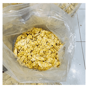 Dried Crispy Banana Made from ripe banana slices for snack bar ingredients dessert topping and export Vietnam origin - Product Image 1