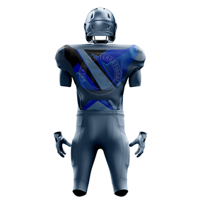 ชุดยูนิฟอร์มอเมริกันฟุตบอลคุณภาพสูง ผลิตจากโพลีเอสเตอร์ ออกแบบมาเพื่อประสิทธิภาพ ความยืดหยุ่น และความสบาย เหมาะสำหรับนักกีฬา - Product Image 2