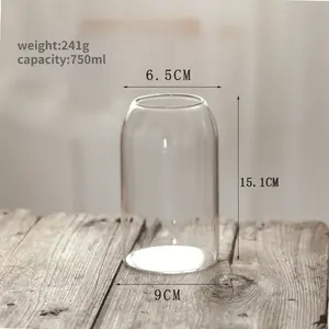 Vaso de mesa pequeno transparente para peças centrais de casamento e decoração de mesa de casa, recipiente bonito para flores