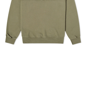 Top de media cremallera de algodón 100% de alta calidad para hombre para invierno, diseño personalizado, sudaderas con capucha sólidas teñidas lisas coloridas - Product Image 5