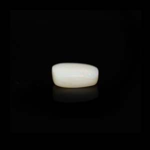 Opale - 13,61 carats - Pierre précieuse naturelle de cristal poli de forme ovale - Haute qualité supérieure - Taille personnalisable - Couleur blanche - Product Image 3