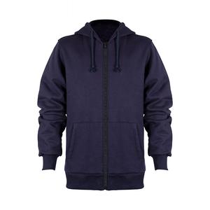 Sudaderas con Capucha de Forro Polar para Invierno, Diseño de Color en Contraste, Fabricación Directa B2B, Impresión Digital Personalizada OEM, Sudaderas con Cremallera para Hombre - Product Image 1