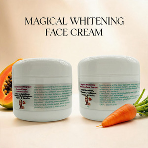 Crème Visage Éclaircissante Naturelle aux Plantes Papaye Carotte Glutathion Vitamine C Collagène Atténue les Taches Brunes Réduit les Rides OEM - Product Image 6