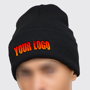 Nueva llegada 2025 acrílico Jacquard tejido Unisex invierno cálido gorro al por mayor logotipo personalizado gorra de playa - Product Image 3