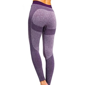 Best Selling Women's High-Waisted Workout <b>Leggings</b> Solid <b>Pattern</b> Mid-Waist <b>Leggings</b> Wholesale - Product Image 5