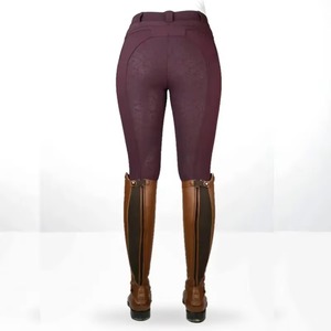 Leggings d'équitation noirs pour femmes et hommes, pantalons d'équitation, collants, jodhpurs et culottes d'équitation - Product Image 5