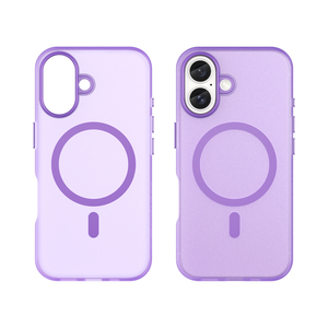 Estuches para teléfonos móviles mate de colores Bonita funda de silicona líquida TPU para tala a mano con botón estéreo para iPhone 16 - Product Image 2
