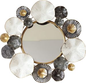 Lujo colgante de pared decorativo colgante espejo de pared decoración del hogar sala de estar decorar fabricante al por mayor proveedor - Product Image 2